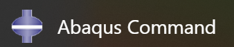 Abaqus Command