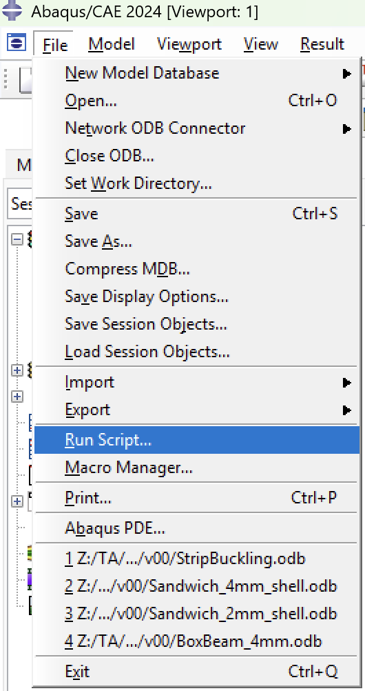 Run Script