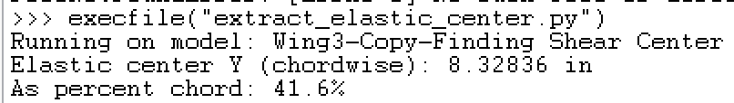 Elastic Center Results